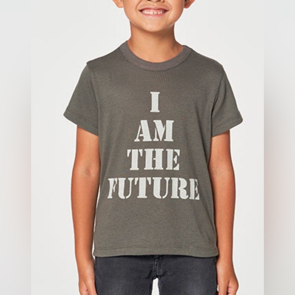 CHASER Youth Boys I Am The Future CLOUD JERSEY SHORT SLEEVE T-SHIRT - Picture 1 of 7
